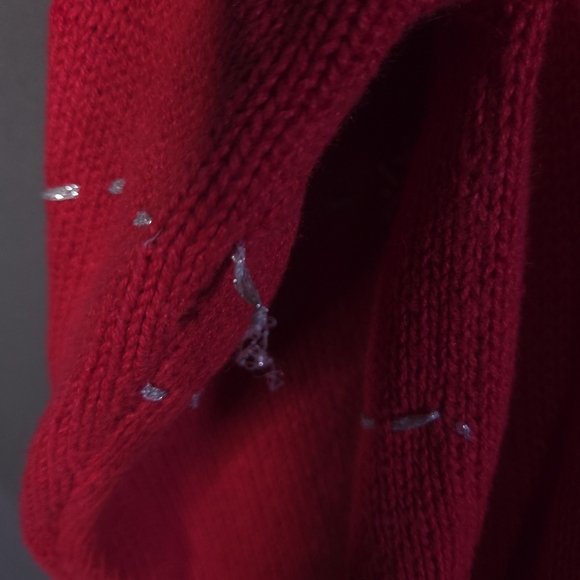 Heirloom Collectibles Christmas Collection 2004 Knit Cardigan Size XL Snowmen - Picture 9 of 9